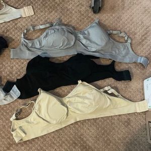 Set of 3 maternity nursing bras XL